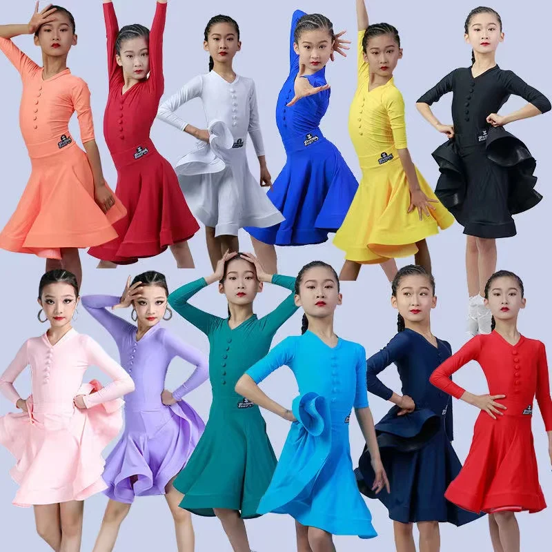Latin Dance Practice Clothes Children's Female New Competition Clothes Children's Art Examination Regulations Performance Clothe
Latin Dance Practice Clothes Children's Female New Competition Clothes Children's Art Examination Regulations Performance Clothe