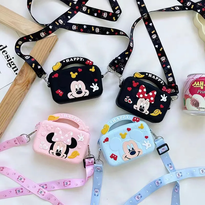 New Disney Stitch Shoulder Bags for Children Cartoon Mickey Mouse StellaLou Silica Gel Crossbody Bags Girls Women Mini Bag 
New Disney Stitch Shoulder Bags for Children Cartoon Mickey Mouse StellaLou Silica Gel Crossbody Bags Girls Women Mini Bag