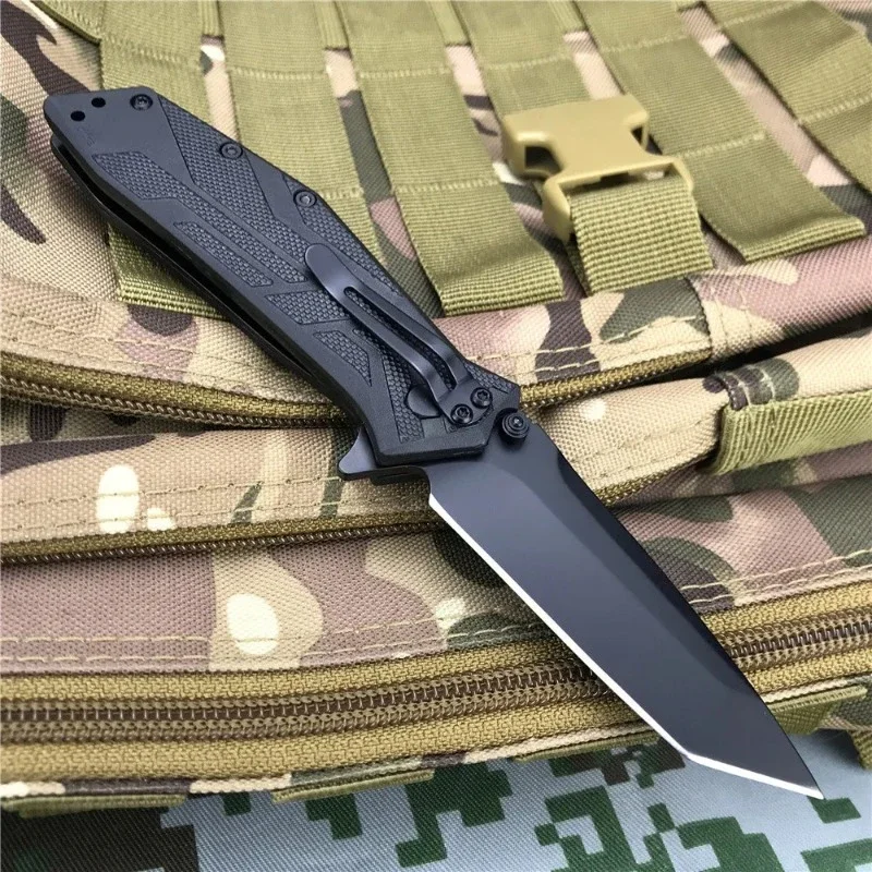 Universal Black Outdoor Folding Knife Portable Pocket Clip Camping Hunting Knife Kitchen Fruit Knife
Universal Black Outdoor Folding Knife Portable Pocket Clip Camping Hunting Knife Kitchen Fruit Knife