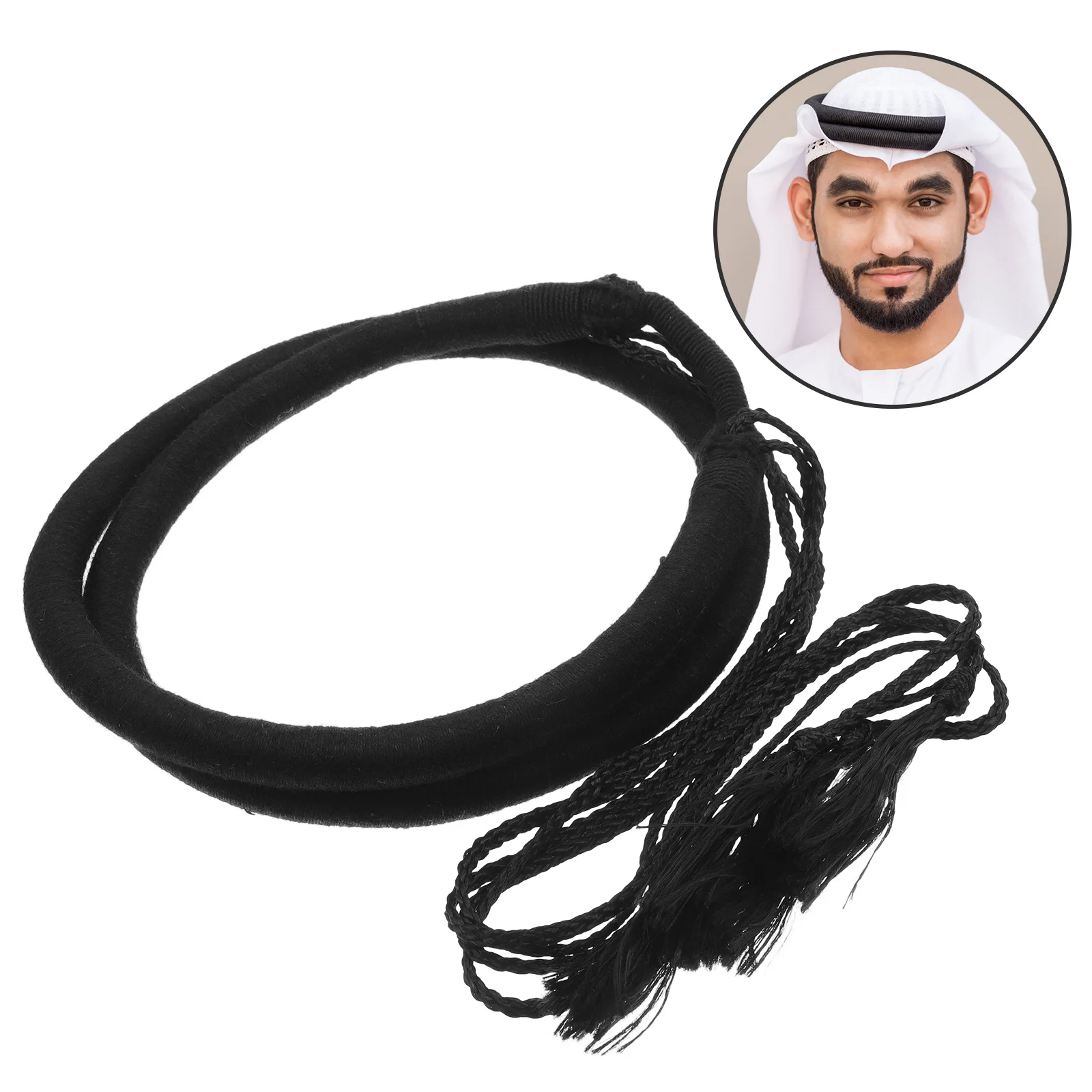Pigtail Style Arab Shemagh Headband Headscarf Headbands for Men Muslim Headwear Bandanas Shawl Male Turban
Pigtail Style Arab Shemagh Headband Headscarf Headbands for Men Muslim Headwear Bandanas Shawl Male Turban