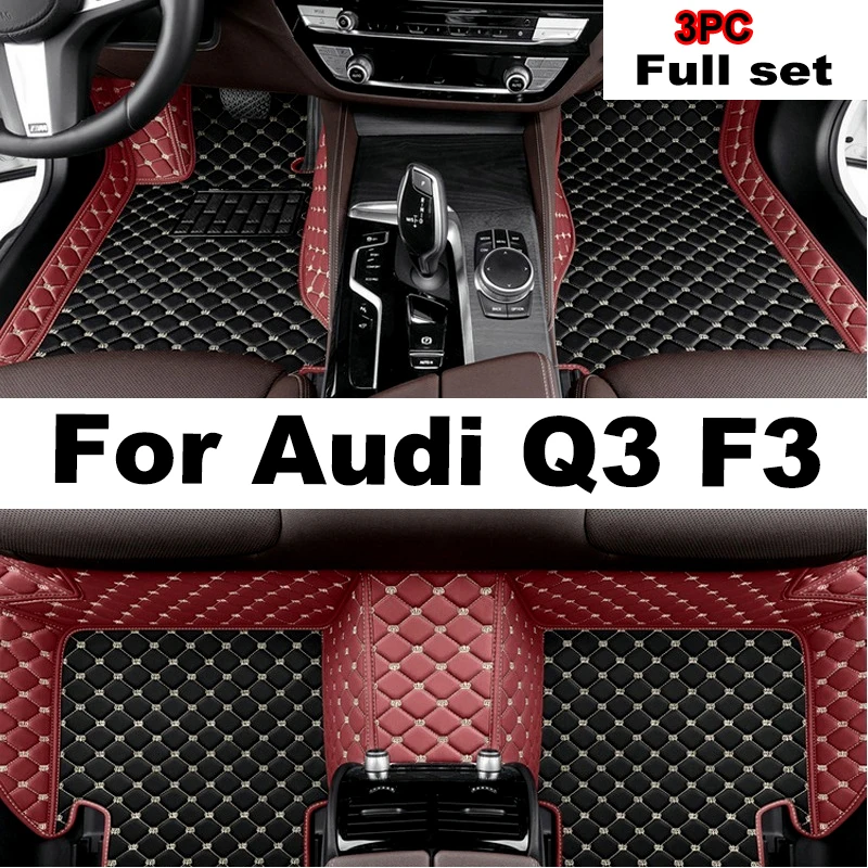 Автомобильные коврики для Audi Q3 F3 MK2 2019 ~ 2022, прочный коврик от грязи, автомобильный коврик, роскошный кожаный ковер, набор аксессуаров для интерьера автомобиля
Автомобильные коврики для Audi Q3 F3 MK2 2019 ~ 2022, прочный коврик от грязи, автомобильный коврик, роскошный кожаный ковер, набор аксессуаров для интерьера автомобиля