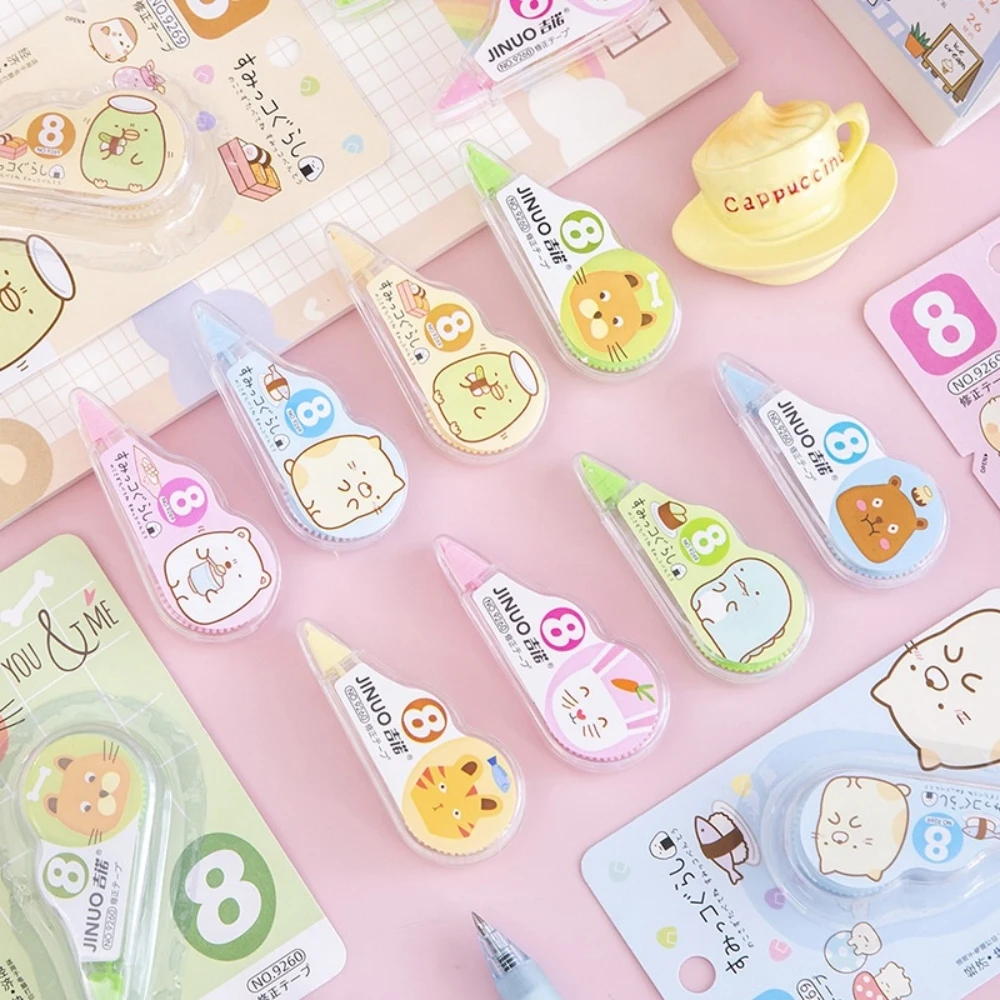 Correction Tape Cartoon Animal Series Simple Cute Refreshing Correction Tape Smooth Not Easy to Break Creative Stationery
Correction Tape Cartoon Animal Series Simple Cute Refreshing Correction Tape Smooth Not Easy to Break Creative Stationery