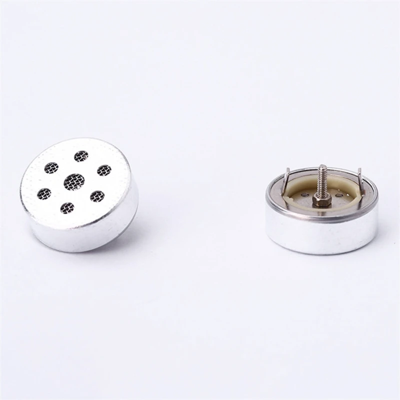 16MM Condenser Microphone Capsule Core Replacement Condenser Wireless Wired Microphone Cartridge Head Core Mic Parts 16MM Condenser Microphone Capsule Core Replacement Condenser Wireless Wired Microphone Cartridge Head Core Mic Parts