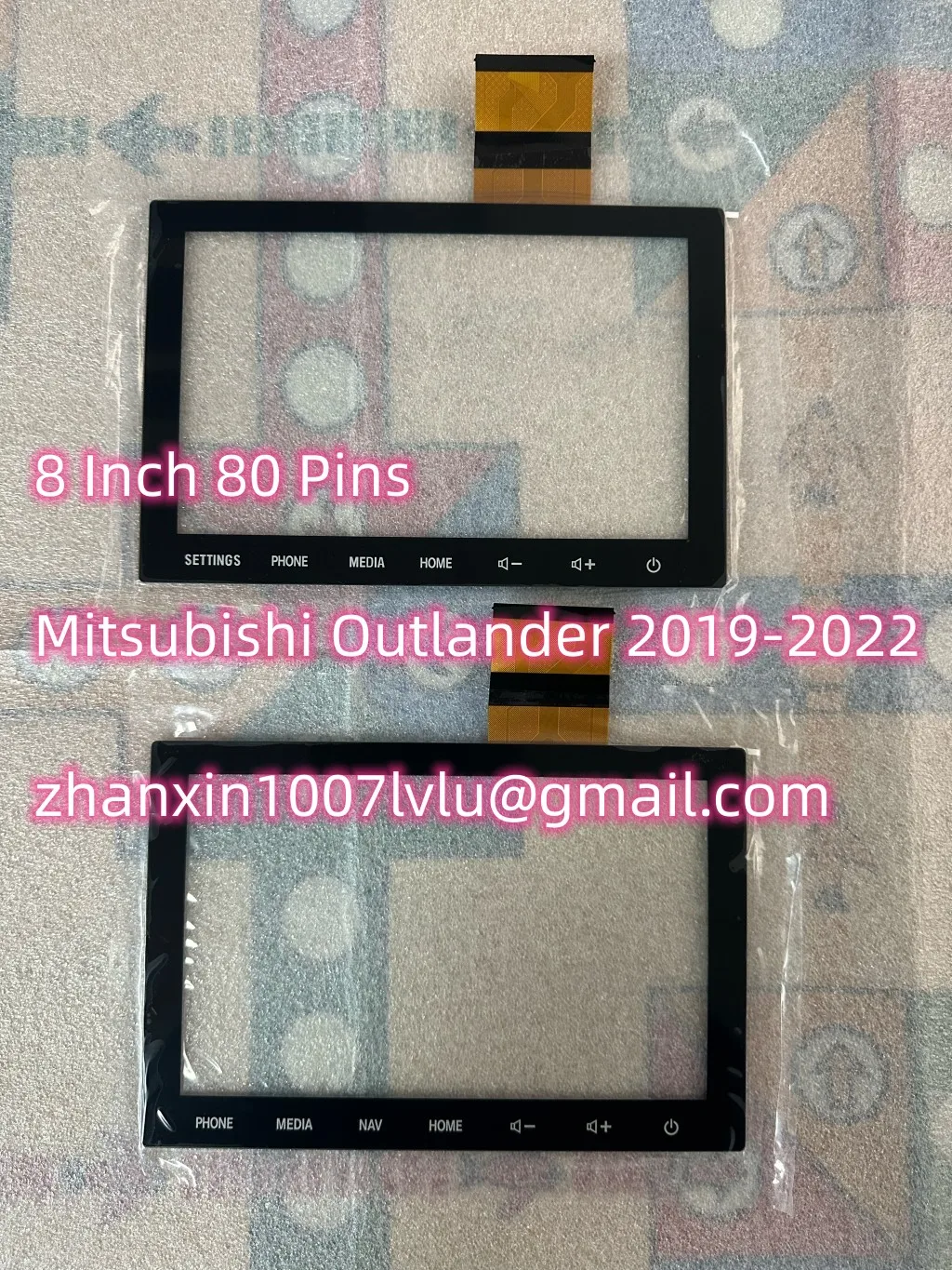 NEW 8 Inch 80 Pin Glass Touch Screen Panel Digitizer Lens For Mitsubishi Outlander Sport 2019-2022 Car CD Audio Radio Navigation
NEW 8 Inch 80 Pin Glass Touch Screen Panel Digitizer Lens For Mitsubishi Outlander Sport 2019-2022 Car CD Audio Radio Navigation