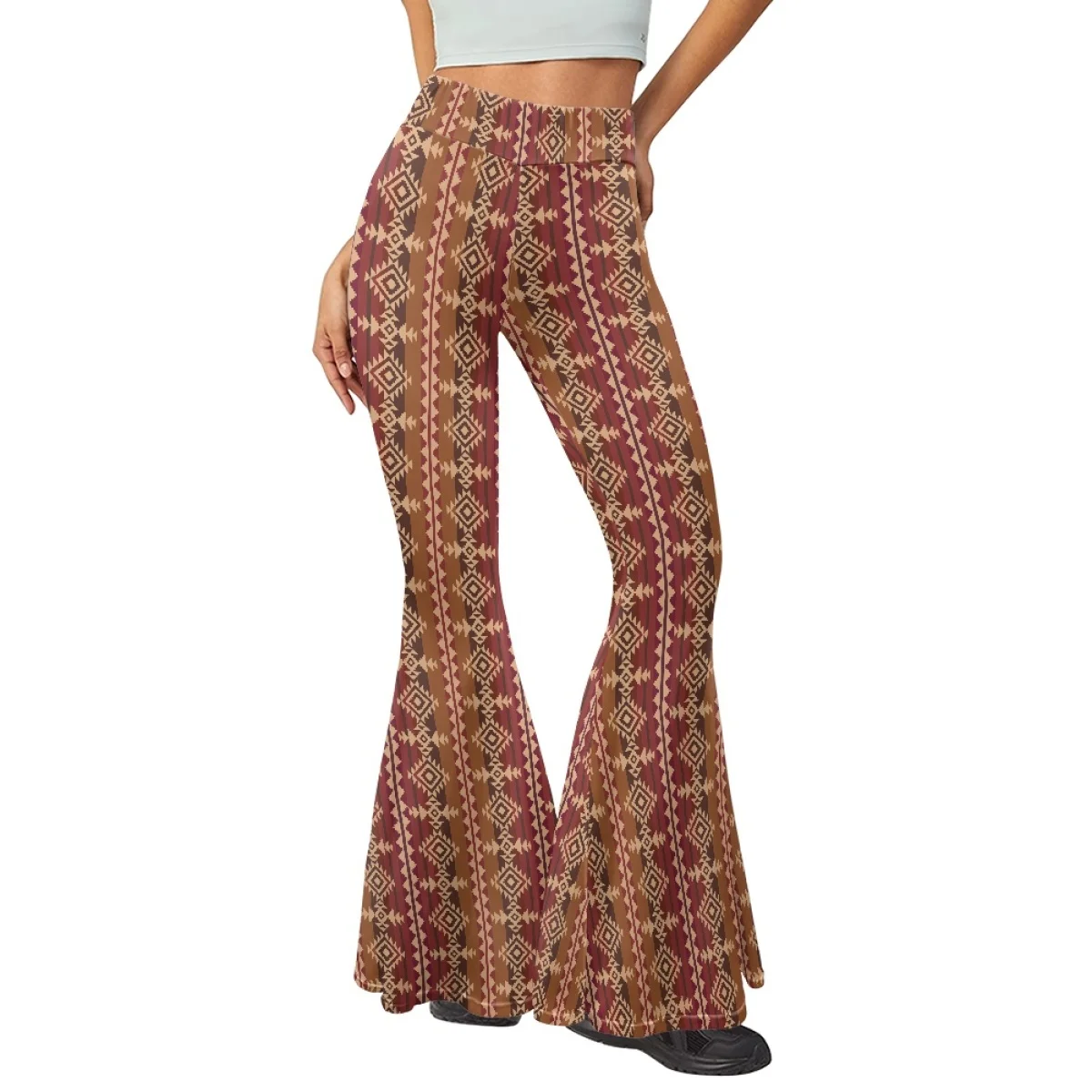 Spring Autumn Bell Bottom Pants Women Streetwear Flare Pants Beach Trousers Ladies Fashion Elastic Boho Print Yoga Gym Pants
Spring Autumn Bell Bottom Pants Women Streetwear Flare Pants Beach Trousers Ladies Fashion Elastic Boho Print Yoga Gym Pants