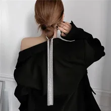Hair Clip Long Fringed Chain Hair Accessories For Women Wedding Accessories Jewelry For Hair European And American Fashion Style
Hair Clip Long Fringed Chain Hair Accessories For Women Wedding Accessories Jewelry For Hair European And American Fashion Style