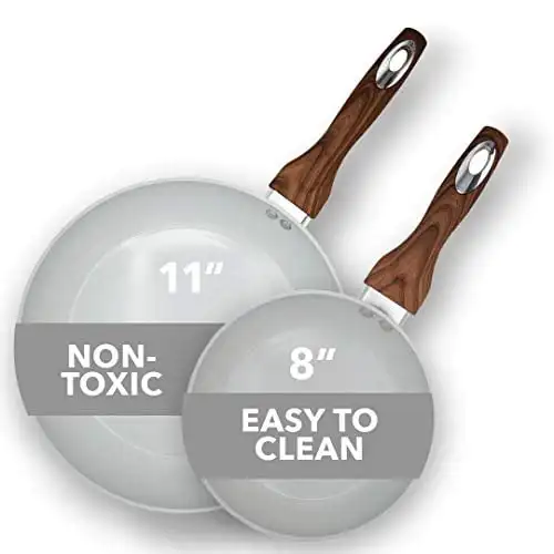 8 inch & 11 inch Frypan with Wood Handle and Aluminum Body – Gray Molde para hornear Baking tray for oven Accesorios freidora
8 inch & 11 inch Frypan with Wood Handle and Aluminum Body – Gray Molde para hornear Baking tray for oven Accesorios freidora