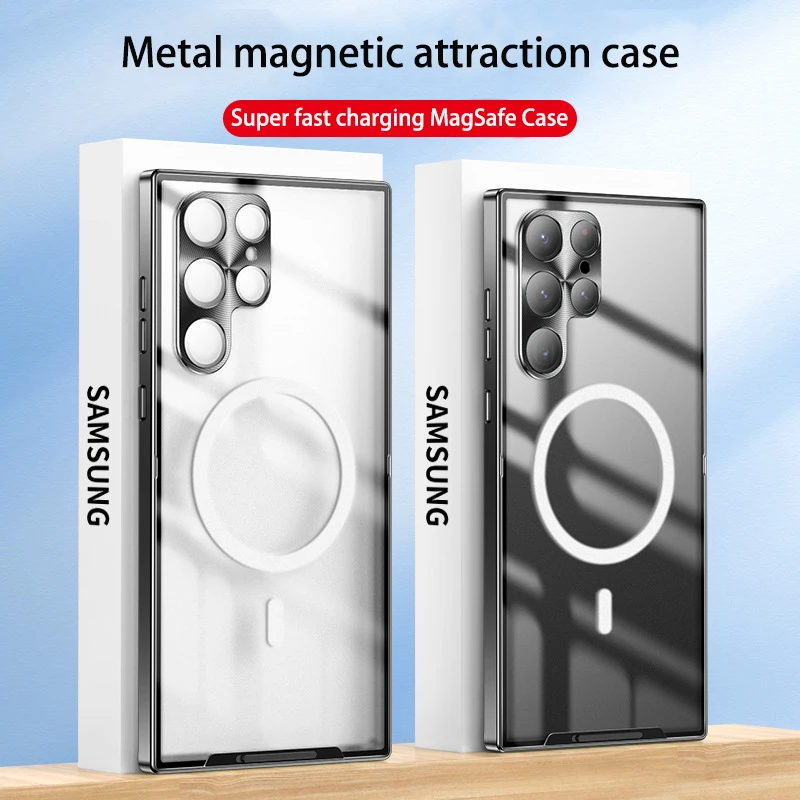 For Samsung Galaxy S24 S23 Ultra Note20 S22 S21 Note10 Plus S20 FE Metal aluminum alloy ultra-thin Frosted Back Cover
For Samsung Galaxy S24 S23 Ultra Note20 S22 S21 Note10 Plus S20 FE Metal aluminum alloy ultra-thin Frosted Back Cover