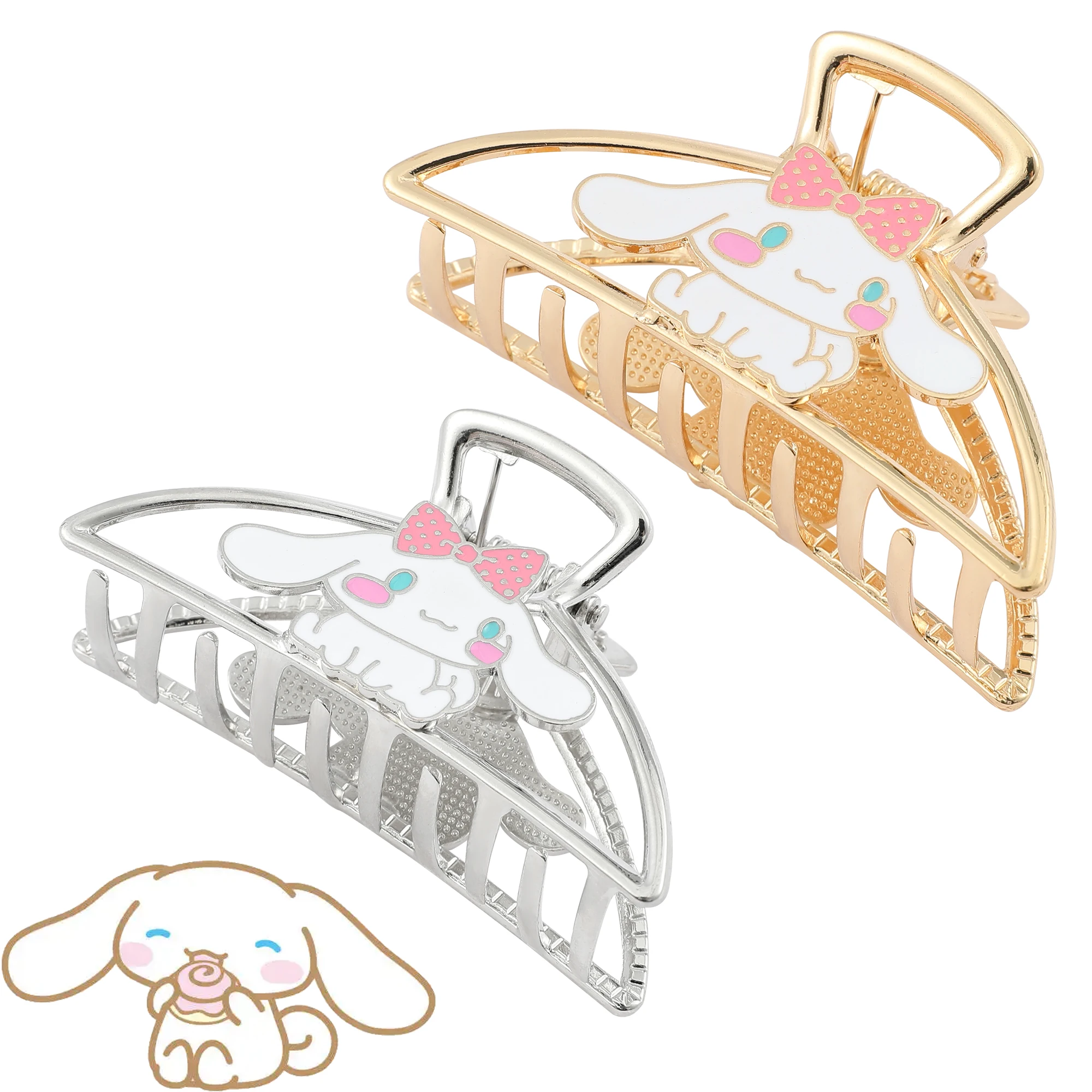 Cartoon Anime Sanrio Hair Clip Hair Claw for Women Geometric Metal Girl Cute Cinnamoroll Hair Accessories Cosplay Jewelry
Cartoon Anime Sanrio Hair Clip Hair Claw for Women Geometric Metal Girl Cute Cinnamoroll Hair Accessories Cosplay Jewelry