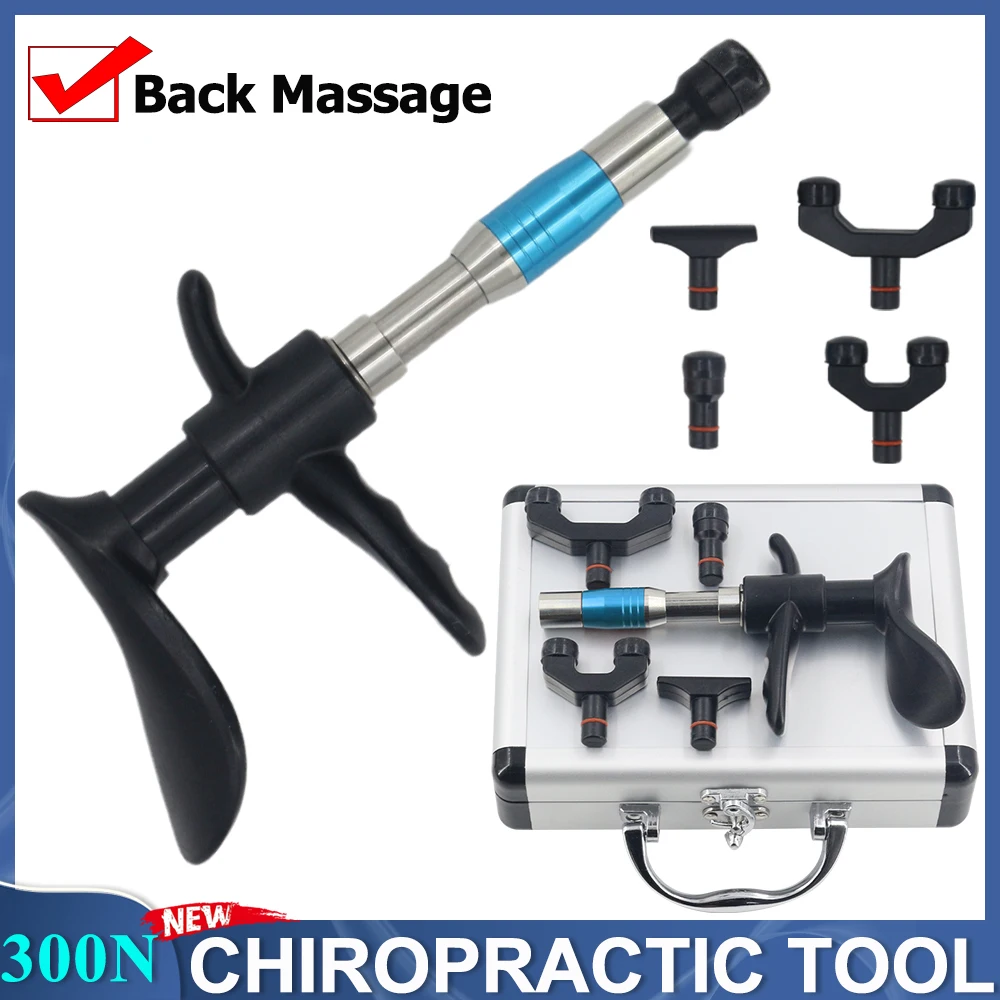 300N Portable Adjusting Tool External Manual Chiropractic Gun Cervical Spine Correction Treatment Limbs Pain Relief Massager
300N Portable Adjusting Tool External Manual Chiropractic Gun Cervical Spine Correction Treatment Limbs Pain Relief Massager