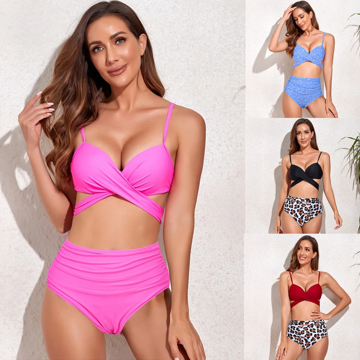 Push Up Floral Wrap Bikini Sets Women Sexy High Waist Two Pieces Swimsuits 2022 New Girl Beach Bathing Suits Swimwear
Push Up Floral Wrap Bikini Sets Women Sexy High Waist Two Pieces Swimsuits 2022 New Girl Beach Bathing Suits Swimwear