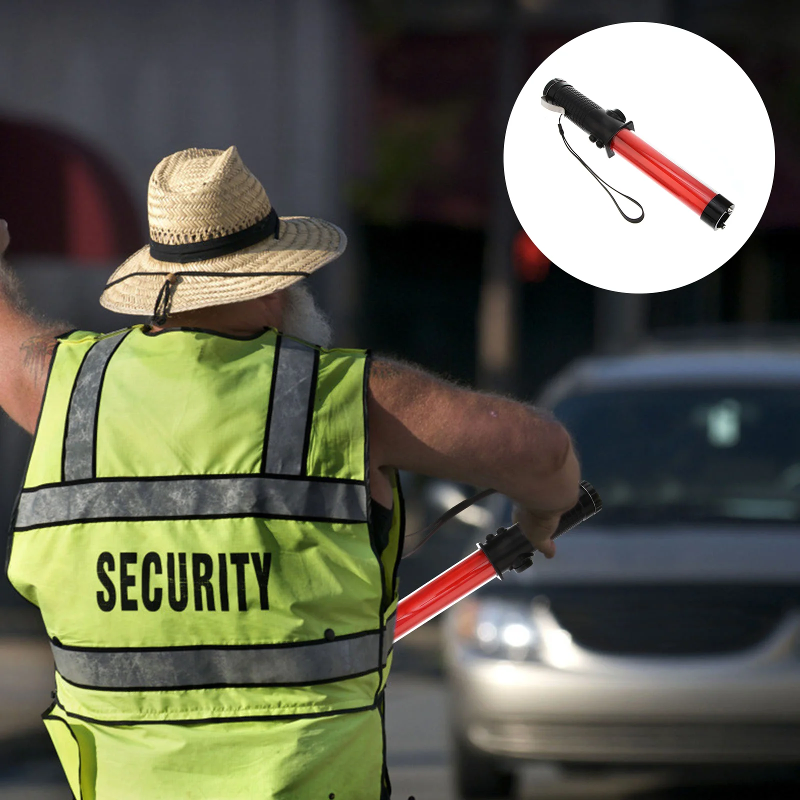 Traffic Beacon Wand Light Led Safety Roadside Control Flashlight Lights Wands Air Fire Strobe Lamp Flash Emergency Flashing Red
Traffic Beacon Wand Light Led Safety Roadside Control Flashlight Lights Wands Air Fire Strobe Lamp Flash Emergency Flashing Red