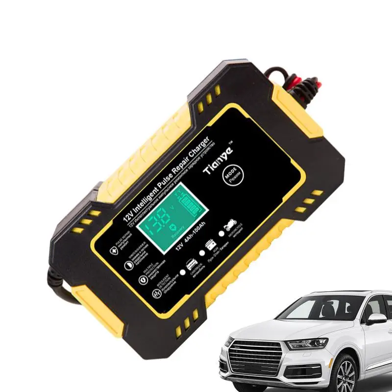 Автомобильное зарядное устройство, 12 В, с ЖК-экраном
Автомобильное зарядное устройство, 12 В, с ЖК-экраном