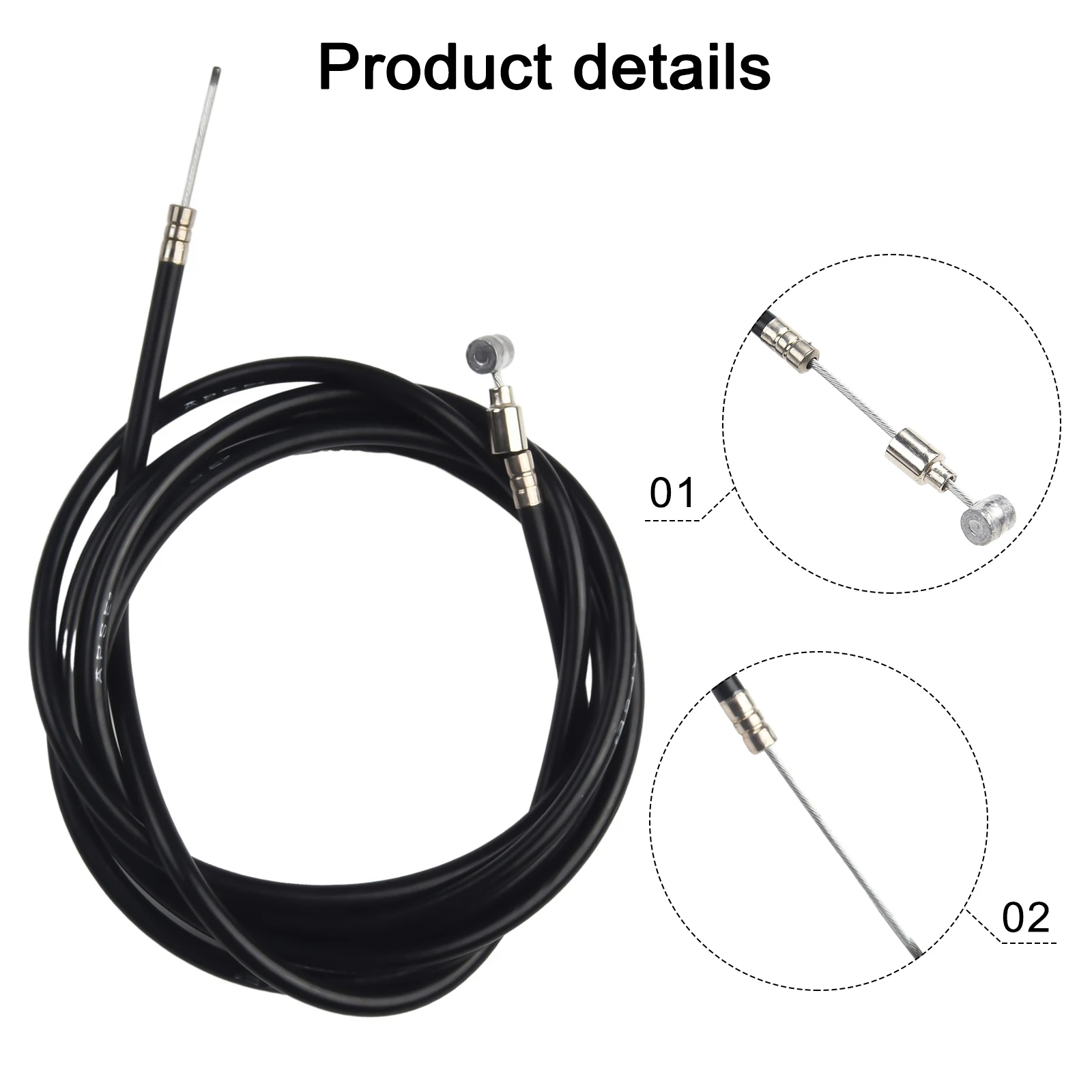 Repair Brake Line Brake Cable For -Xiaomi M365/Pro Electric Scooter Accessories Mountain Bike Brake Cable Bicycle Derailleur
Repair Brake Line Brake Cable For -Xiaomi M365/Pro Electric Scooter Accessories Mountain Bike Brake Cable Bicycle Derailleur