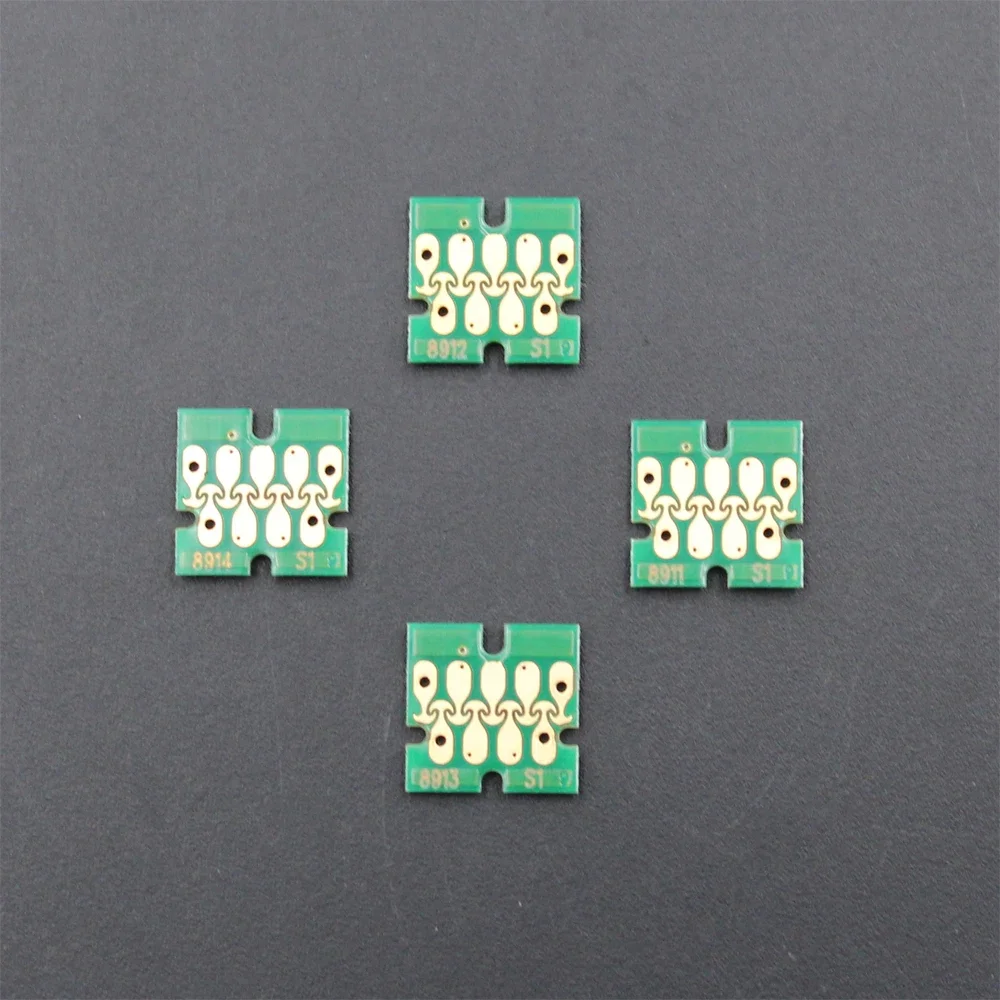 

4 цвета, T8911-T8914, фотосовместимый чип для Epson SureColor S40610 S60610, фотографический принтер