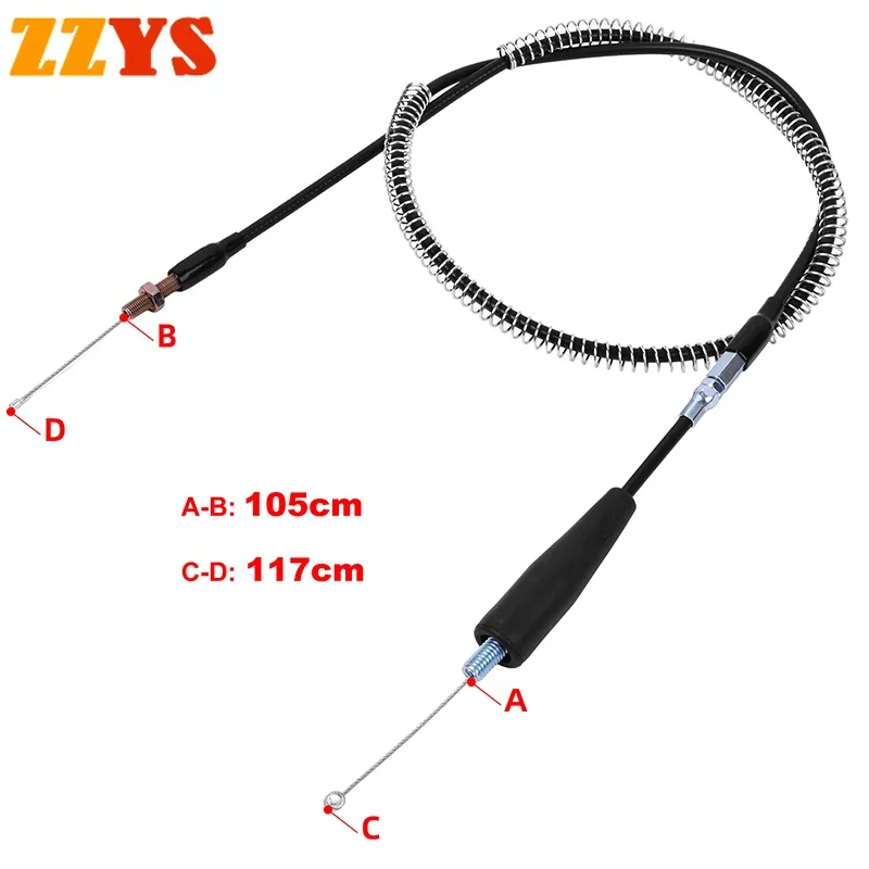 

Motorcycle Accessories Throttle Cable Wire Fuel Return Cable For Yamaha YZ125 YZ125W 2007-15 YZ125G 2016 YZ125H 2017-2021 YZ 125