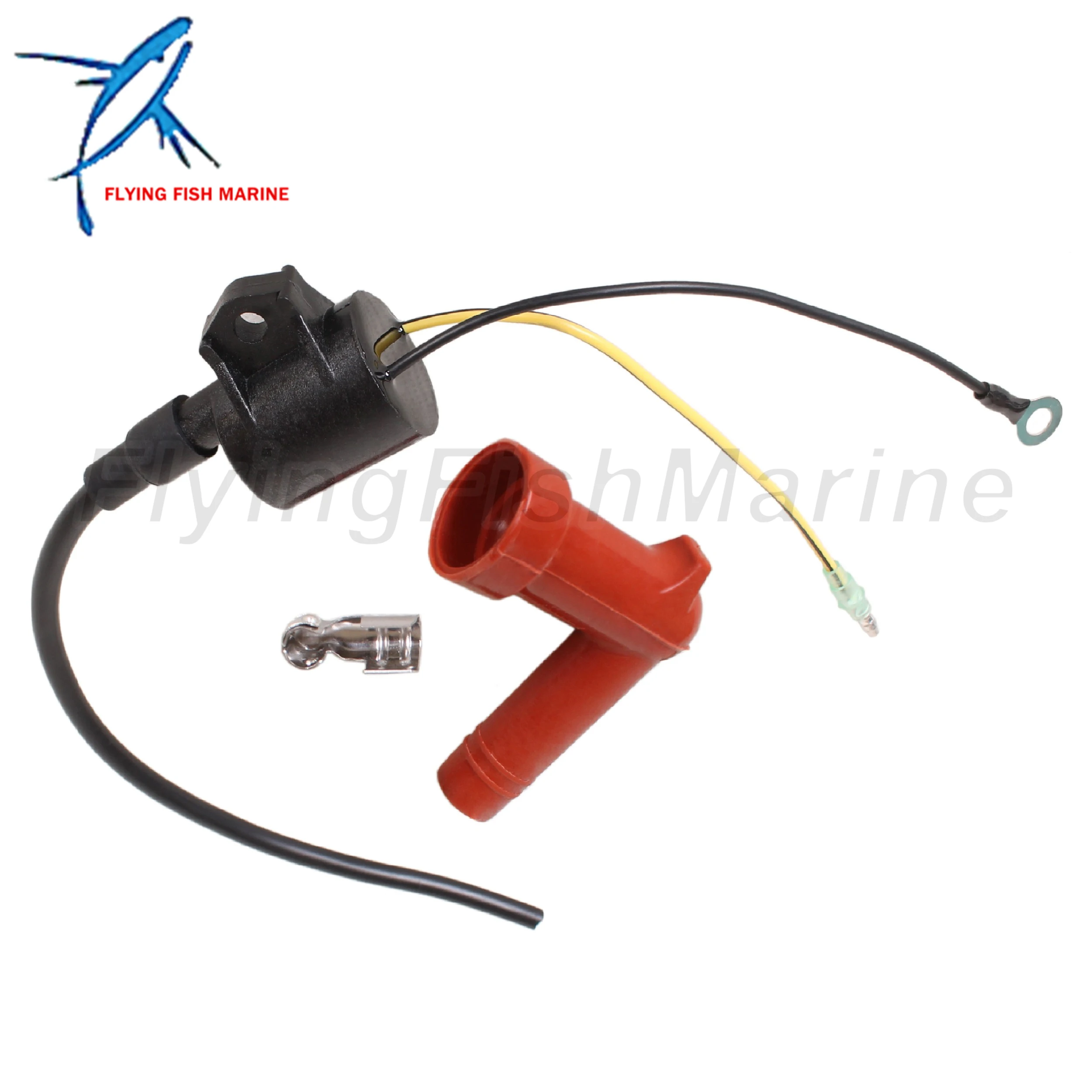 

Boat Motor 3C7-06050-0 3C70605003M 3C8-06048-0 3C8060480M Ignition Coil for Tohatsu Nissan / 898103T for Mercury 40HP-70HP 115HP