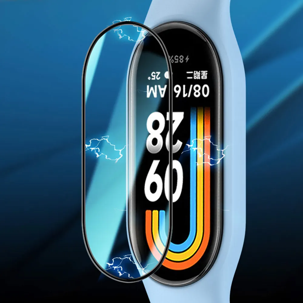 3D Screen Protector for Xiaomi Smart band 8 SmartWatch Soft HD Full Nano-coated Tempered Glass Mi band 7 6 5 4 3 film Accessorie
3D Screen Protector for Xiaomi Smart band 8 SmartWatch Soft HD Full Nano-coated Tempered Glass Mi band 7 6 5 4 3 film Accessorie