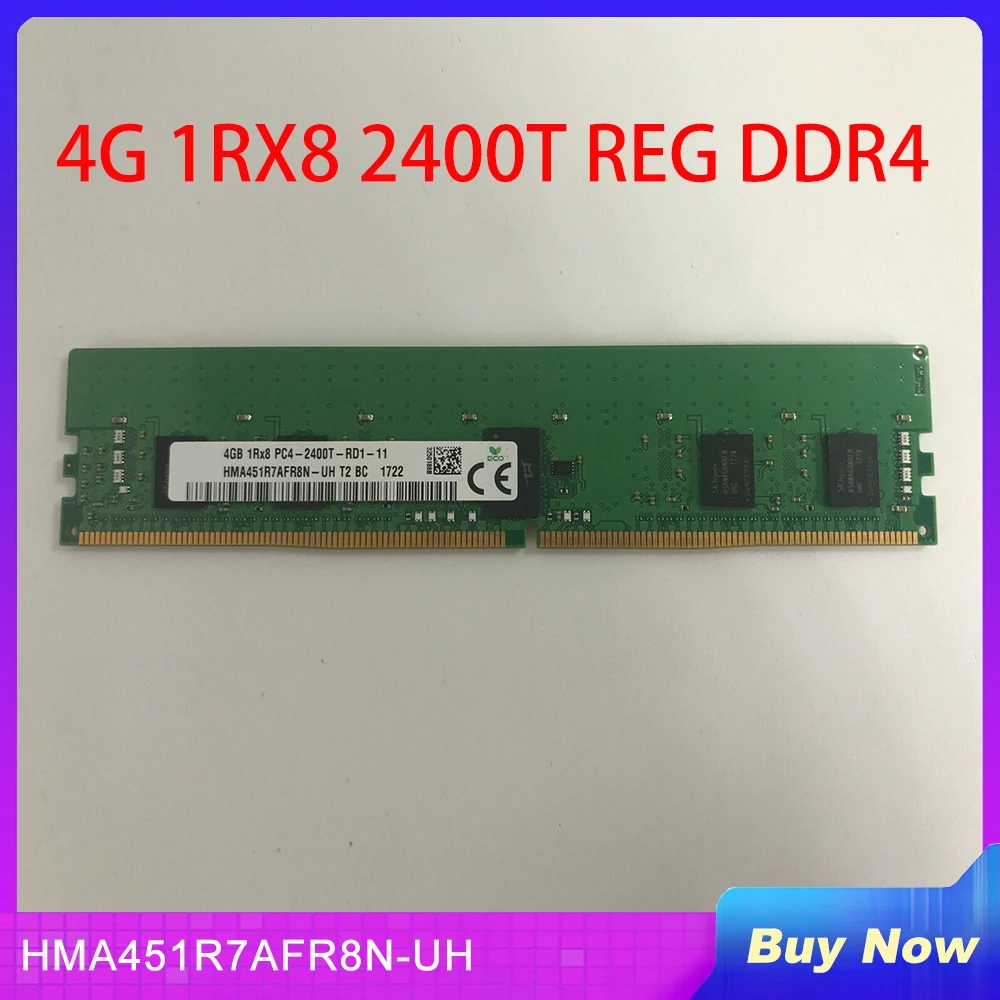 1 PCS Server Memory For SK Hynix RAM 4GB 4G 1RX8 2400T REG DDR4 HMA451R7AFR8N-UH
1 PCS Server Memory For SK Hynix RAM 4GB 4G 1RX8 2400T REG DDR4 HMA451R7AFR8N-UH