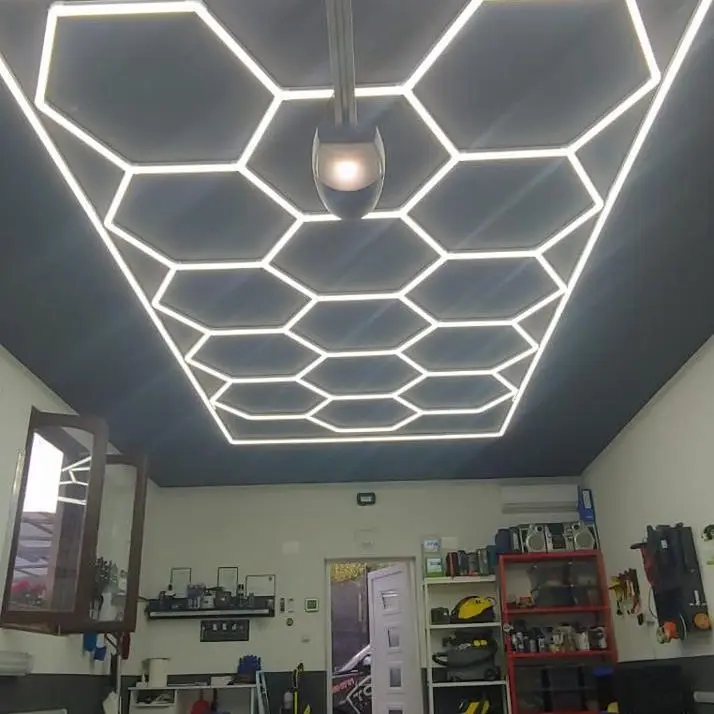 Hexagrid Car Showroom Lamp Led Linear Detailing Light Aluminium Housing for Car Workshop
Hexagrid Car Showroom Lamp Led Linear Detailing Light Aluminium Housing for Car Workshop