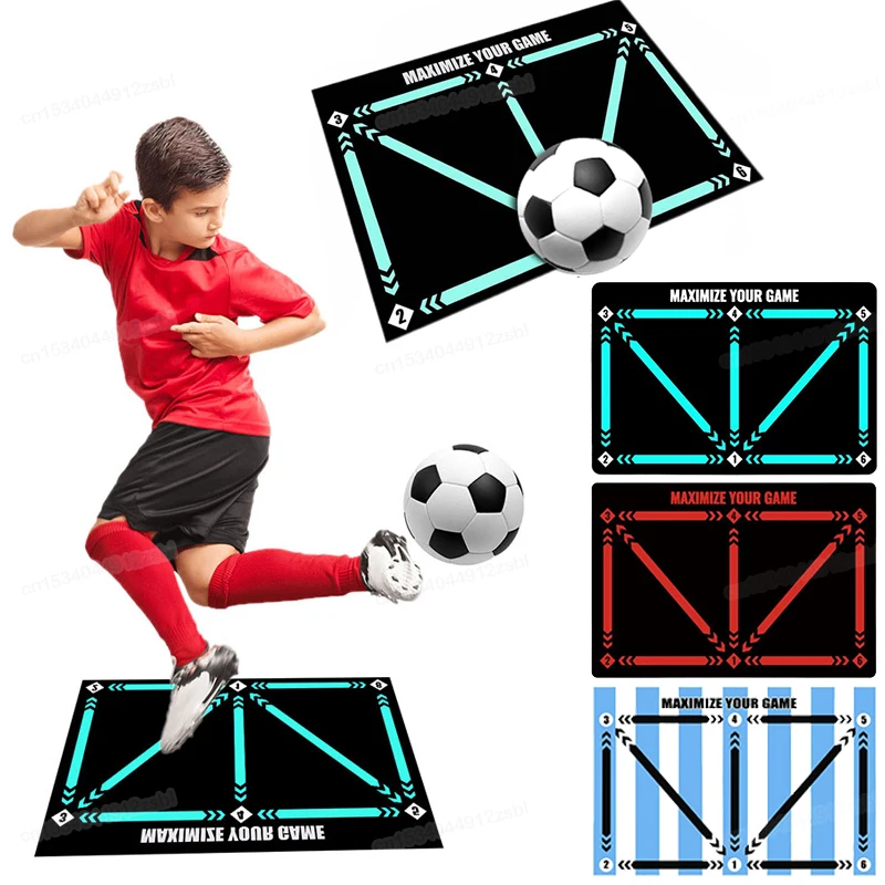 Football Training Mat Kids Adults Dribble Training Mat Indoor Outdoor Soccer Training Equipment Foldable Non Slip Floor Mats
Football Training Mat Kids Adults Dribble Training Mat Indoor Outdoor Soccer Training Equipment Foldable Non Slip Floor Mats
