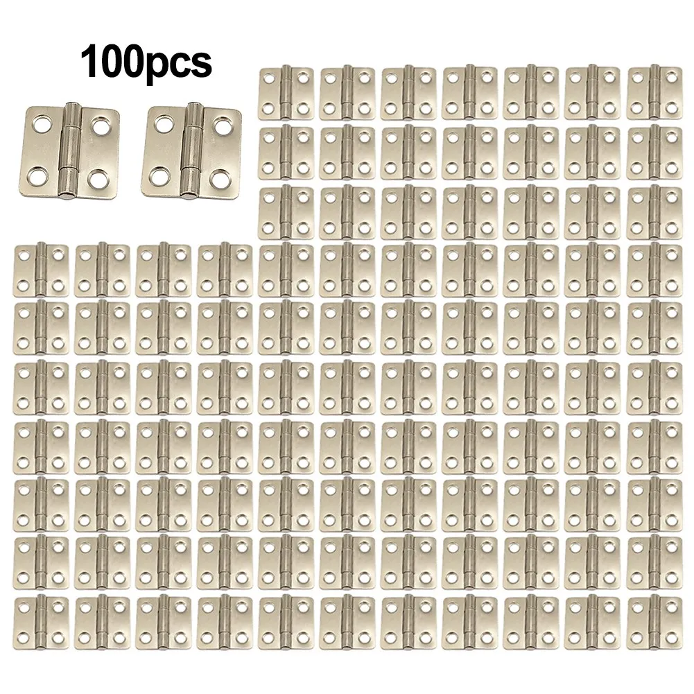 100pcs Cabinets Hinges Iron For Drawers Doll Houses Bird Houses For Wooden Boxes Picture Frames Small Hinges
100pcs Cabinets Hinges Iron For Drawers Doll Houses Bird Houses For Wooden Boxes Picture Frames Small Hinges