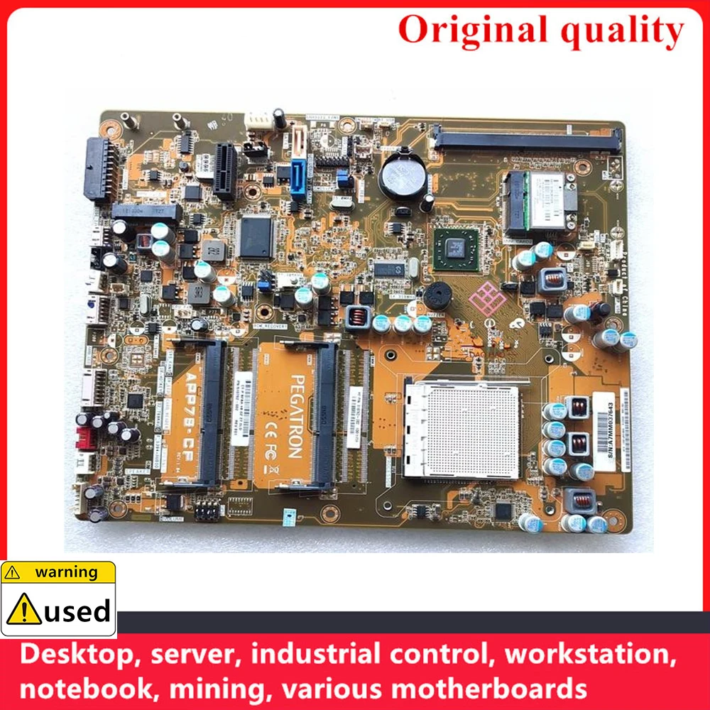 Used 100% Tested APP78-CF For HP TouchSmart 300 300-1040IN AIO Motherboard 510762-001 Mainboard
Used 100% Tested APP78-CF For HP TouchSmart 300 300-1040IN AIO Motherboard 510762-001 Mainboard