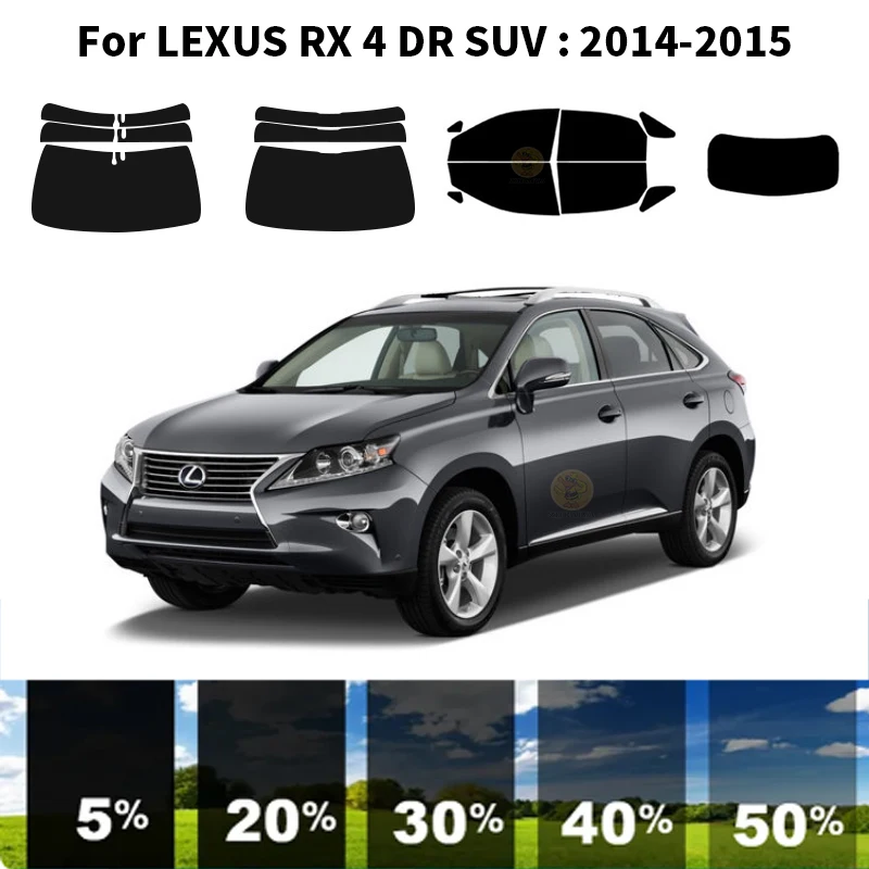 Precut nanoceramics car UV Window Tint Kit Automotive Window Film For LEXUS RX 4 DR SUV 2014-2015
Precut nanoceramics car UV Window Tint Kit Automotive Window Film For LEXUS RX 4 DR SUV 2014-2015
