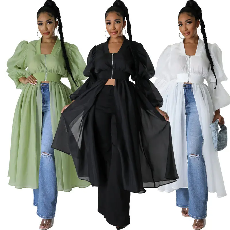 2024 Fashionable Women's Solid Color Dress Solid Color Long Sleeve U-neck High Waist Commute Style Oversized Swing Skirt
2024 Fashionable Women's Solid Color Dress Solid Color Long Sleeve U-neck High Waist Commute Style Oversized Swing Skirt