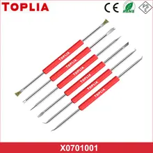 TOPLIA Soldering Auxiliary Tool 6-Piece Set Repair Soldering Tool PCB Desoldering Combination Circuit Board Soldering Kit
TOPLIA Soldering Auxiliary Tool 6-Piece Set Repair Soldering Tool PCB Desoldering Combination Circuit Board Soldering Kit