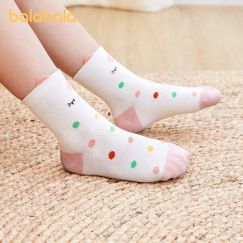 Balabala Toddler Unisex Socks Cotton Warm Spring Mid-Calf Socks Cute Cartoon Three Pairs
Balabala Toddler Unisex Socks Cotton Warm Spring Mid-Calf Socks Cute Cartoon Three Pairs