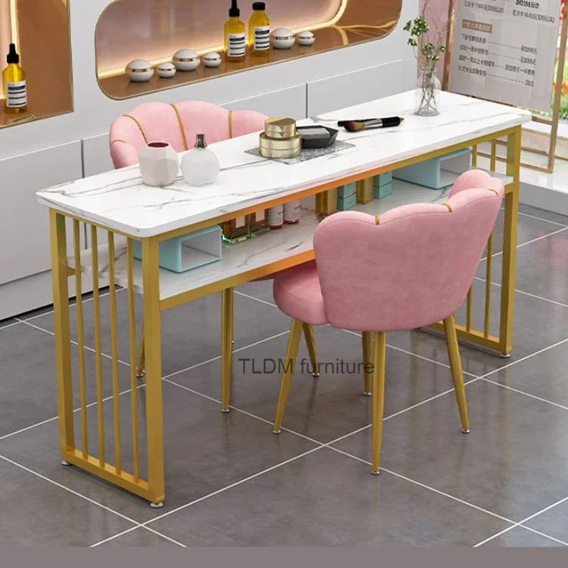 Women Professional Manicure Table Prosthetic Dressing Nail Tech Table Designer Makeup Mesa Manicura Salon Furniture LJ50MT
Women Professional Manicure Table Prosthetic Dressing Nail Tech Table Designer Makeup Mesa Manicura Salon Furniture LJ50MT