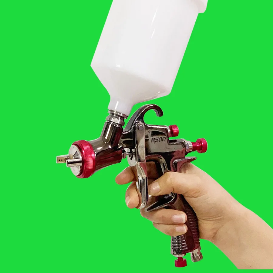 High quality LVLP Air Spray Gun R500 Car Finish Painting 1.3mm Nozzle 600cc Cup Gravity Automotive Finishing Coat Surface Paint
High quality LVLP Air Spray Gun R500 Car Finish Painting 1.3mm Nozzle 600cc Cup Gravity Automotive Finishing Coat Surface Paint