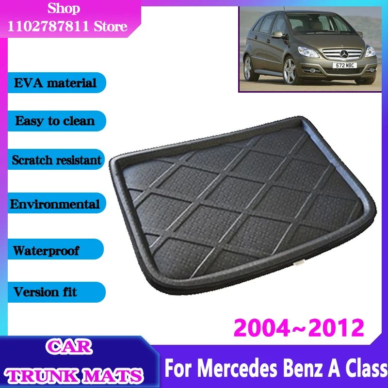 Автомобильные коврики для багажника Mercedes Benz A Class W169 2005 ~ 2012, аксессуары, водонепроницаемые, легко моющиеся, защитные коврики для хранения, 3D EVA
Автомобильные коврики для багажника Mercedes Benz A Class W169 2005 ~ 2012, аксессуары, водонепроницаемые, легко моющиеся, защитные коврики для хранения, 3D EVA