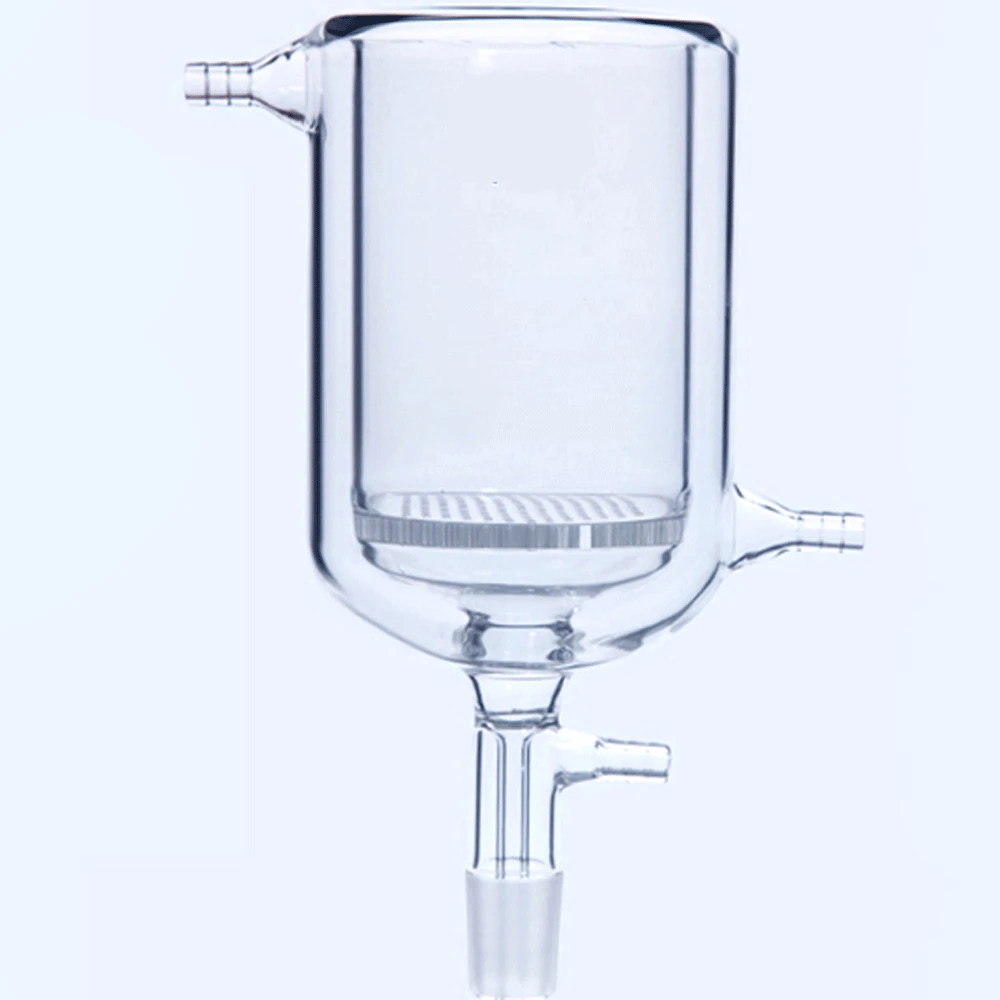 100/250/500/1000ml Boro .Glass Plate Suction Filter Funnel Double Layer Jacket Heat Preservation Lab Glassware Experiment
100/250/500/1000ml Boro .Glass Plate Suction Filter Funnel Double Layer Jacket Heat Preservation Lab Glassware Experiment