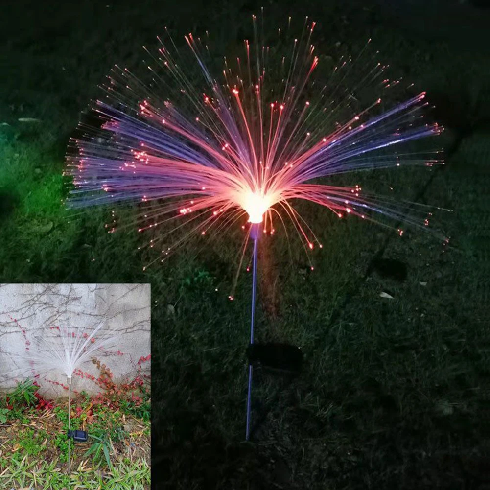 Solar Fiber Lights Sensory Colour Changing Fibre Outdoor Fiber Garden Light Lamp For Outdoor Yard Garden Lawn Holiday Light
Solar Fiber Lights Sensory Colour Changing Fibre Outdoor Fiber Garden Light Lamp For Outdoor Yard Garden Lawn Holiday Light