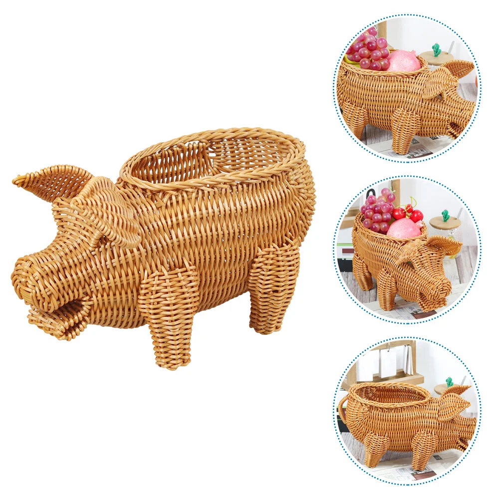 Trays Fruit Basket Holder For Kitchen Countertop Imitation Woven Storage Rattan Bread Container Organizer Practical Food
Trays Fruit Basket Holder For Kitchen Countertop Imitation Woven Storage Rattan Bread Container Organizer Practical Food