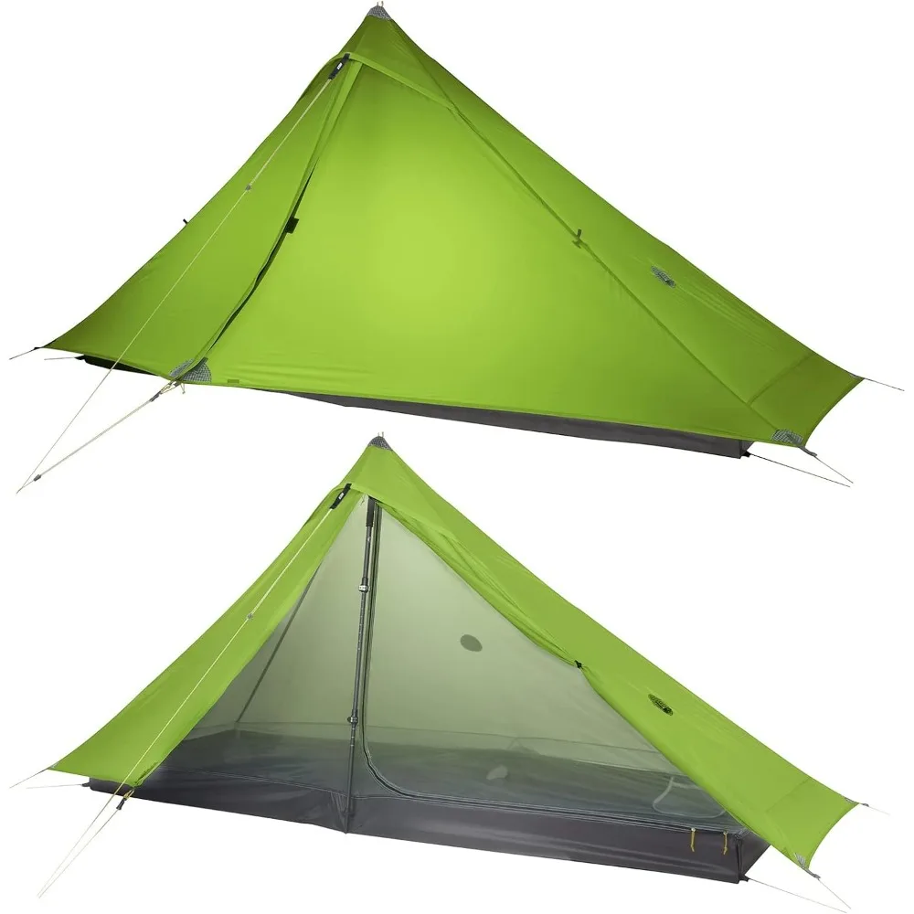 MIER Lanshan Ultralight Tent 3-Season Backpacking Tent for 1-Person or 2-Person Camping, Trekking, Kayaking, Climbing
MIER Lanshan Ultralight Tent 3-Season Backpacking Tent for 1-Person or 2-Person Camping, Trekking, Kayaking, Climbing
