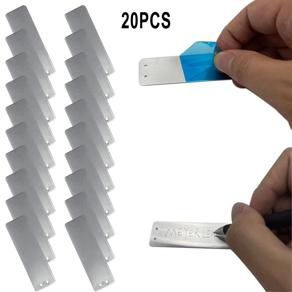 20 Pcs Aluminum Plants Labels Double Sided Metal Label Nursery Trees ID Tag Durable Waterproof For Garden Supplies Planting Tool
20 Pcs Aluminum Plants Labels Double Sided Metal Label Nursery Trees ID Tag Durable Waterproof For Garden Supplies Planting Tool