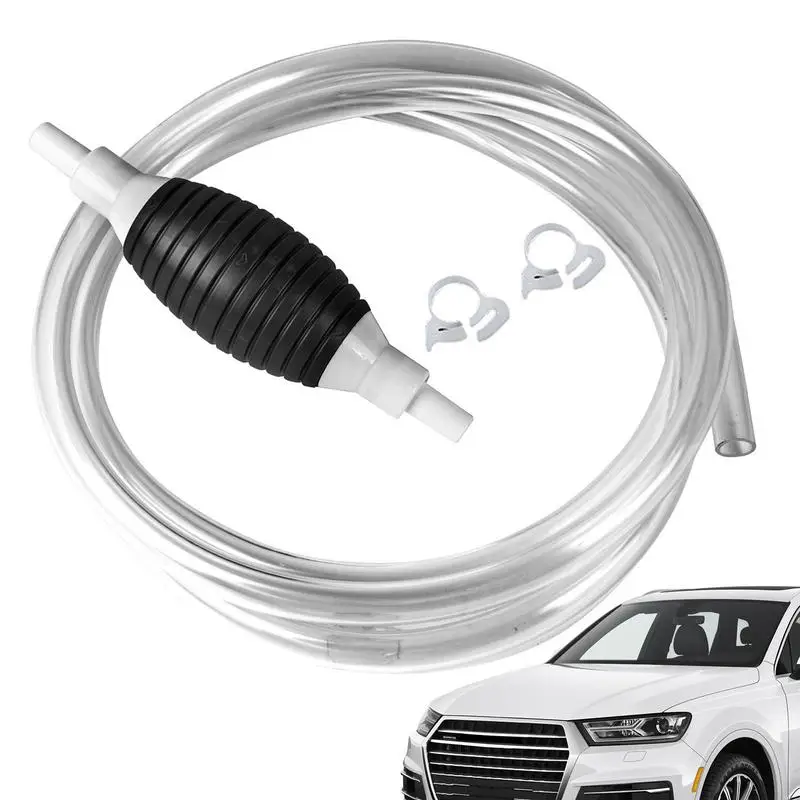 Liquid Transfer Pump Manual Siphon Pump For Water Oil Fluid Transmission Fluid With 2 Hose Clips And 2 Durable PVC Siphon Hoses
Liquid Transfer Pump Manual Siphon Pump For Water Oil Fluid Transmission Fluid With 2 Hose Clips And 2 Durable PVC Siphon Hoses