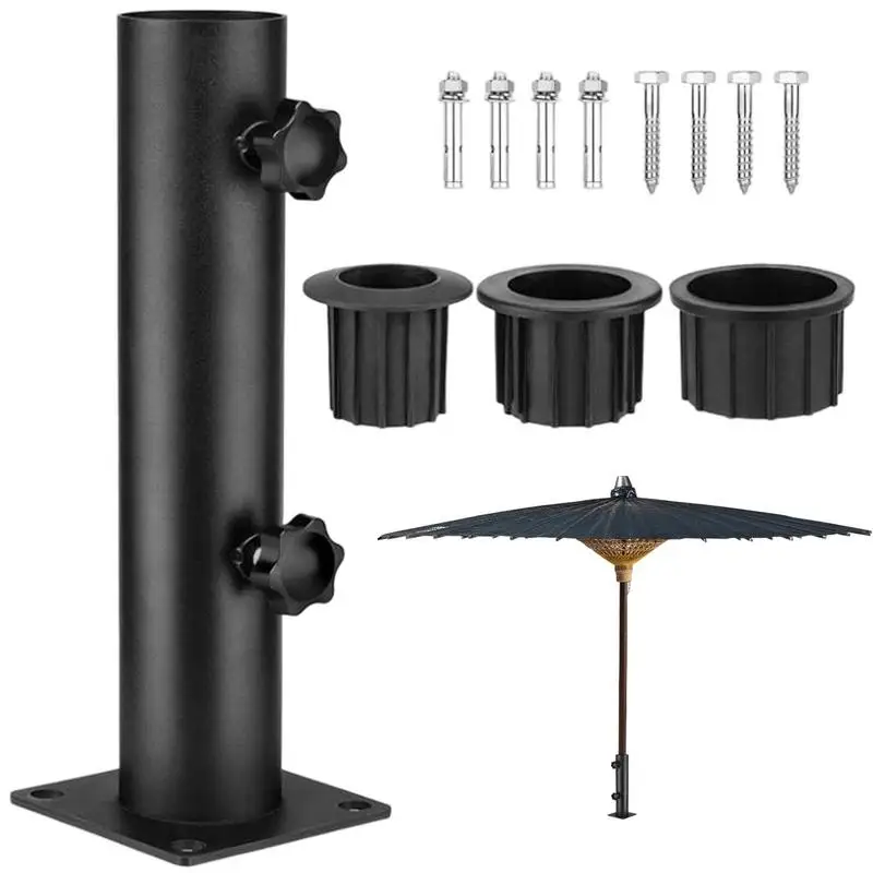 Umbrella Pole Mount Stand Tube Set Steel Heavy Duty Patio Umbrella Stand Set Adjustable Stable Universal Replacement Parts For
Umbrella Pole Mount Stand Tube Set Steel Heavy Duty Patio Umbrella Stand Set Adjustable Stable Universal Replacement Parts For