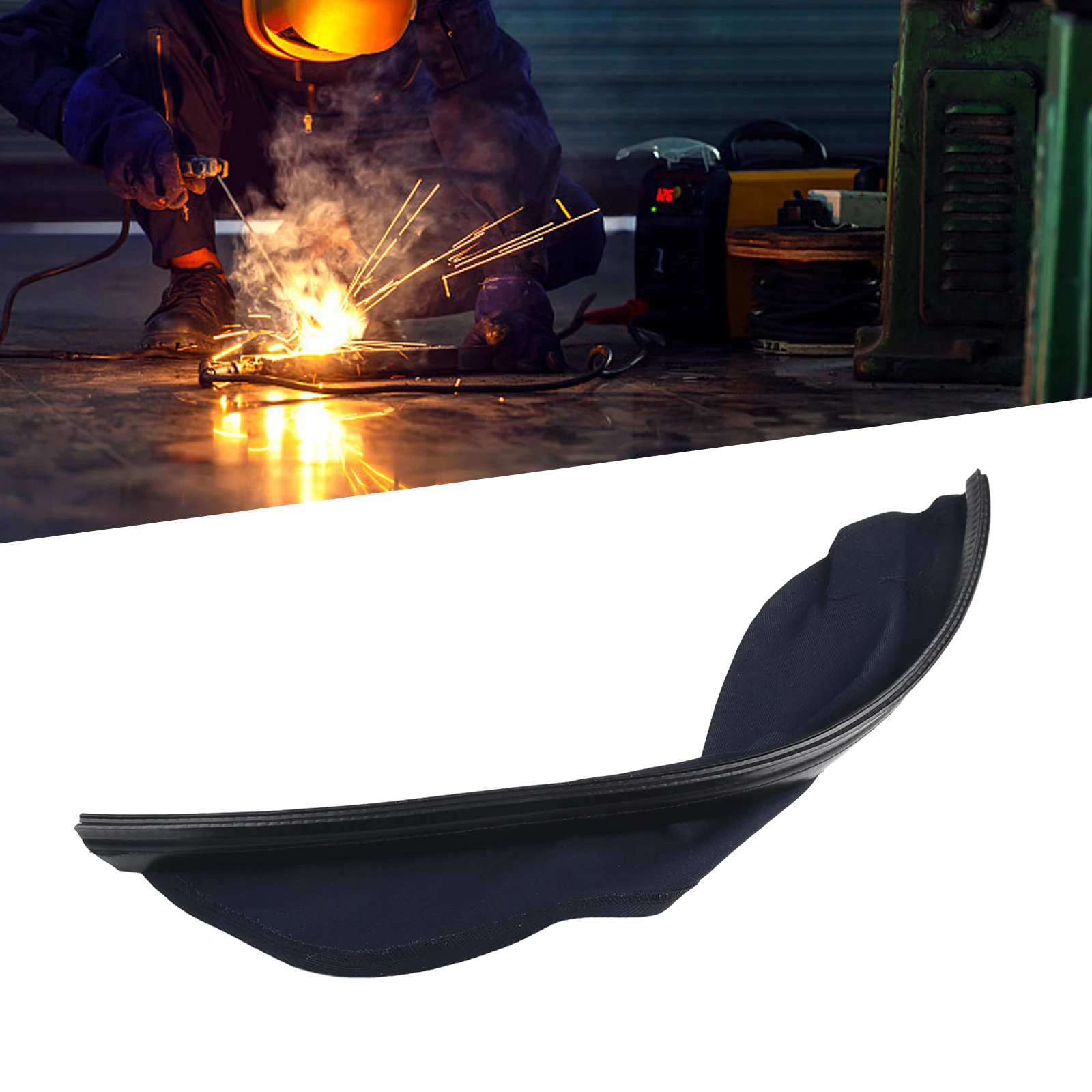 Wraparound Welding Helmet Scarf 55.5 X14×14CM Black Anti-scald Splash Scarf HMWB-001 Removable Welding Tools
Wraparound Welding Helmet Scarf 55.5 X14×14CM Black Anti-scald Splash Scarf HMWB-001 Removable Welding Tools