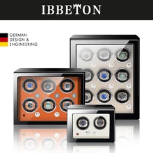 Mechanical Automatic Watch Winder Luxury Fingerprint Unlock Wood Watch Box with LED Light and Lid Sensor Watches Safe Box Case Mechanical Automatic Watch Winder Luxury Fingerprint Unlock Wood Watch Box with LED Light and Lid Sensor Watches Safe Box Case