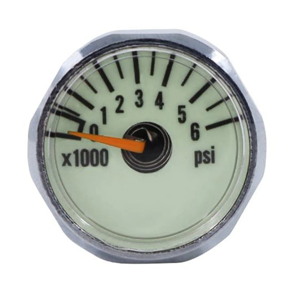 New Scuba Diving Pressure Gauge 1 Inch Face 350 BAR/5000 7/16Inch-20UNF Threads
New Scuba Diving Pressure Gauge 1 Inch Face 350 BAR/5000 7/16Inch-20UNF Threads