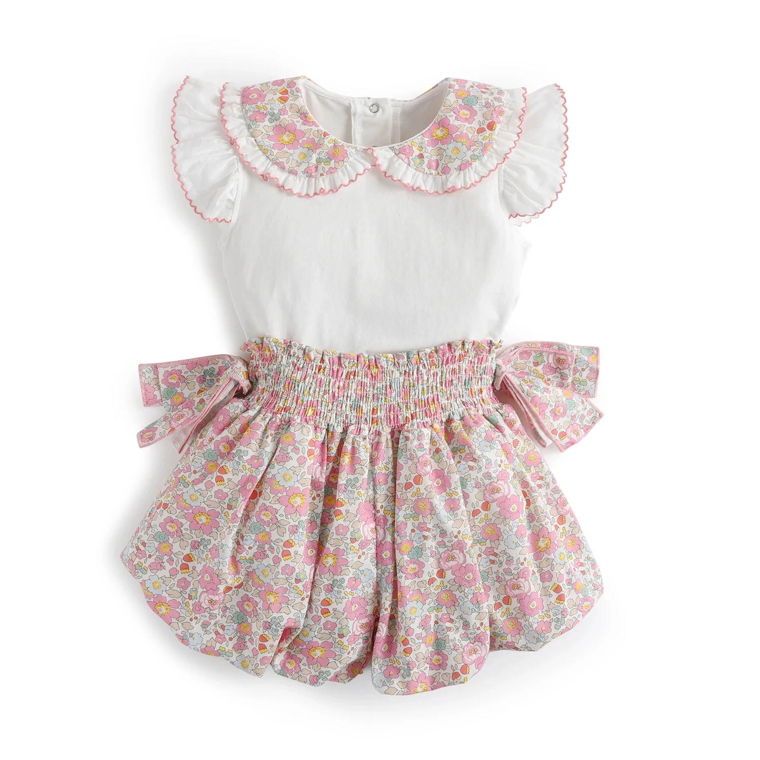2024 Girl Fower Sets Summer Clothes for Baby Kids Kawaii Vest Tops and Floral Printed Butt Pants Children Casual Playwear Suits
2024 Girl Fower Sets Summer Clothes for Baby Kids Kawaii Vest Tops and Floral Printed Butt Pants Children Casual Playwear Suits