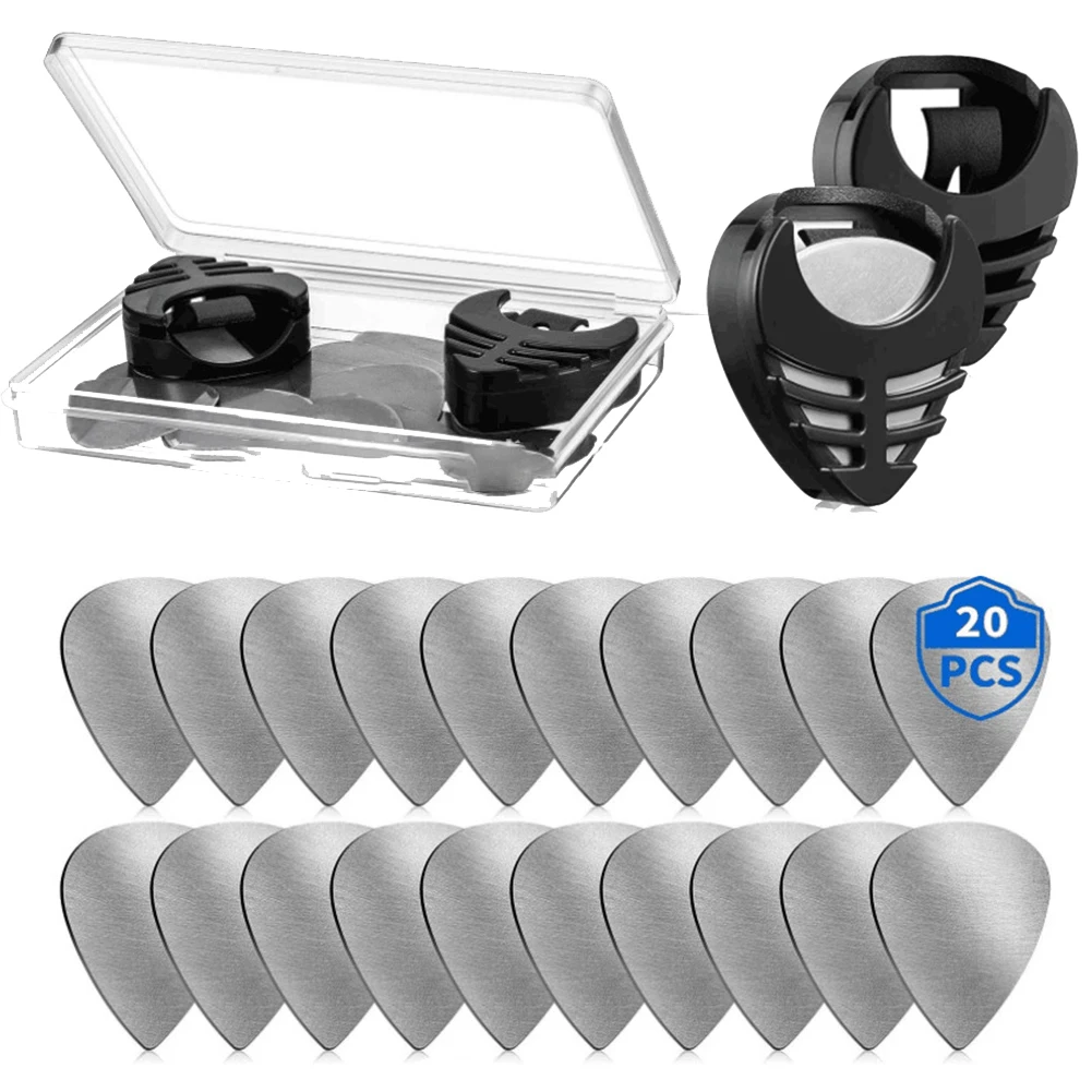 20pcs 0.3mm Guitar Picks Stainless Steel Guitar Picks Guitar Parts Electric Guitar Picks Electric Guitar Bass Ukulele Accessory
20pcs 0.3mm Guitar Picks Stainless Steel Guitar Picks Guitar Parts Electric Guitar Picks Electric Guitar Bass Ukulele Accessory
