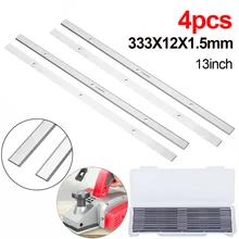 2/4pcs 13" High Speed Steel Planer Blades Replaceable Industrial Electric Wood Planer Blades Woodworking Tools 333*12*1.5 mm
2/4pcs 13" High Speed Steel Planer Blades Replaceable Industrial Electric Wood Planer Blades Woodworking Tools 333*12*1.5 mm