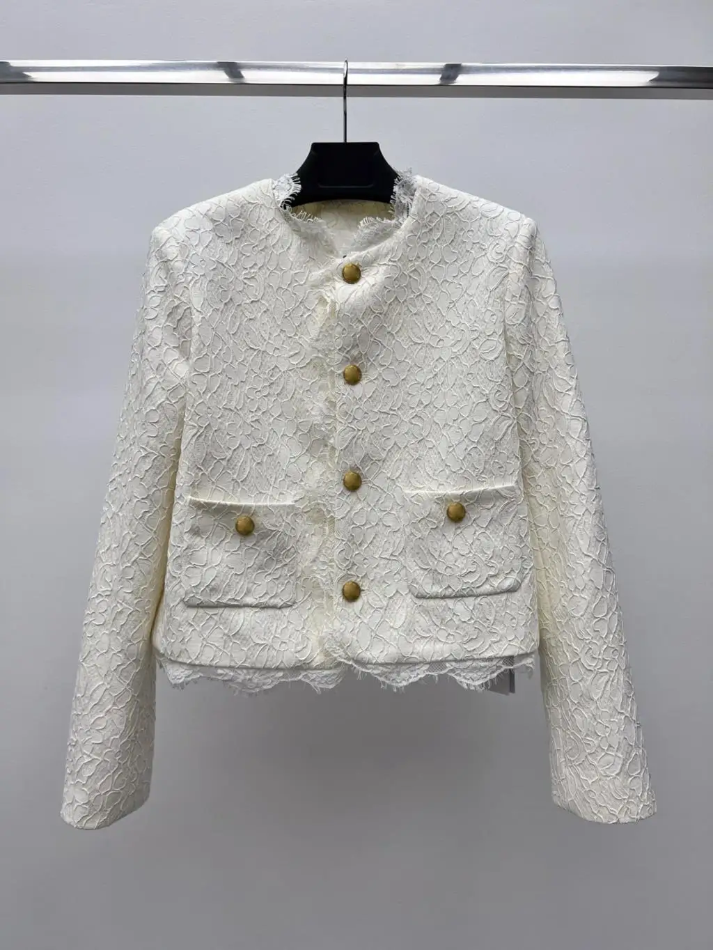 Coat Lace Decoration Fashionable Elegant Slim Slimming Casual All-Matching 2023 spring women's new hot
Coat Lace Decoration Fashionable Elegant Slim Slimming Casual All-Matching 2023 spring women's new hot