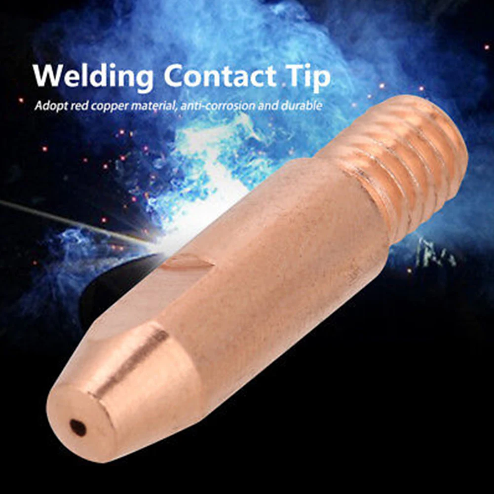 1pc Copper Contact 0.8/1.0/1.2mm Tip M6 For Binzel 24KD MIG Welding Torches Welding Equipment Accessories Corrosion Resistant
1pc Copper Contact 0.8/1.0/1.2mm Tip M6 For Binzel 24KD MIG Welding Torches Welding Equipment Accessories Corrosion Resistant