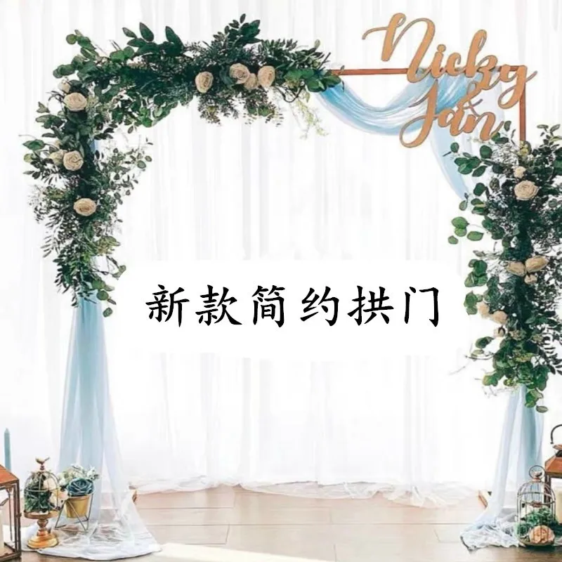 Wedding Party Event Wedding Props Arch Iron Stand Square Arch Shelf Stage Backdrop Frame Decorative Artificial Flowers Stand
Wedding Party Event Wedding Props Arch Iron Stand Square Arch Shelf Stage Backdrop Frame Decorative Artificial Flowers Stand